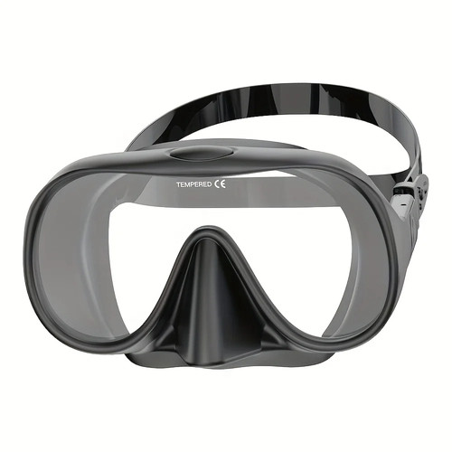 Frameless diving mask - frameless, mask: